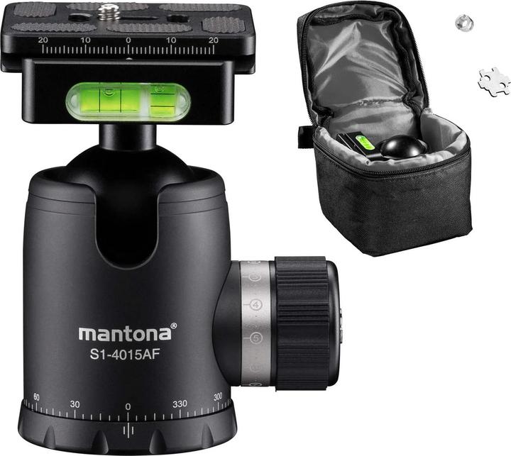 Actual product image mantona Fortress 40 ball head (S1-4015AF) (Spherical head)