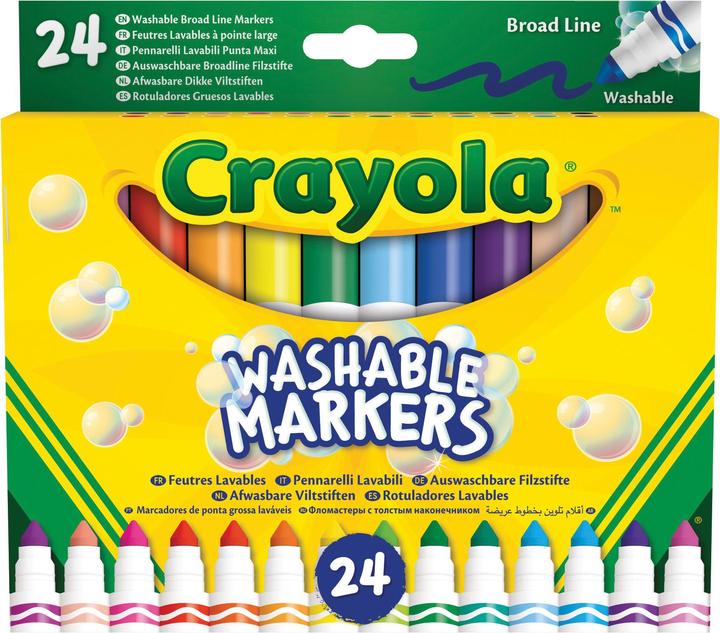 Produktbild Crayola 58-6570 Marker Multicolour 24 Stück (multicolour, 24 x)