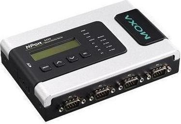 Image du produit Moxa NPORT 6450 - Serveur de port série sécurisé à 4 ports RS-232422485 vers Ethernet