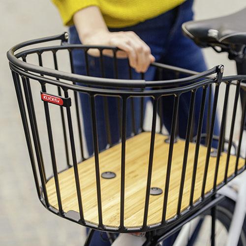 Image du produit KlickFix Panier arrière pour vélo Aluminio GT avec pince à panier (21 l)