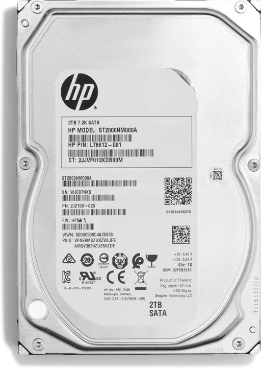 HP Accessoires pour stations de travail (2 To, 3.5")
