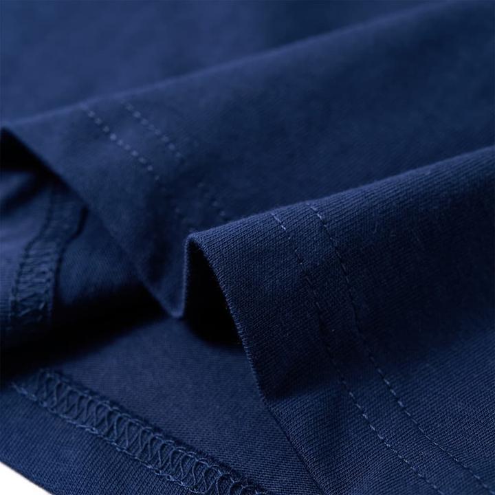 Immagine prodotto VidaXL Camicia da bambino a maniche lunghe blu navy 92,Materiale: 100 (92)