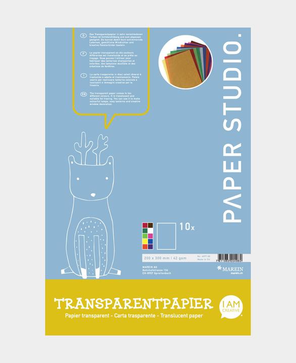 Produktbild I Am Creative Transparentpapier (42 g/m², 10 x)