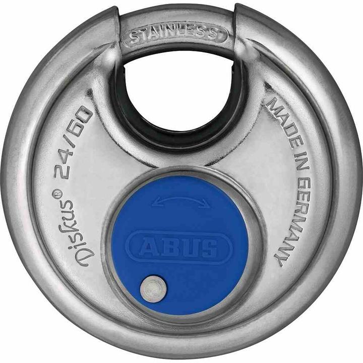 Actual product image Abus Padlock Diskus 24IB/60 stainless steel 60 mm