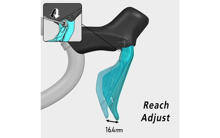 Produktbild Shimano 105 Di2 ST-R7170 + BR-R7170 (Vorderradbremse, Bremsset, 2)