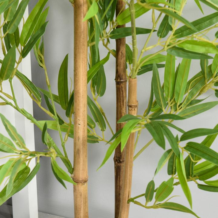 Produktbild Outsunny Künstlicher Bambus im Topf (120 cm)