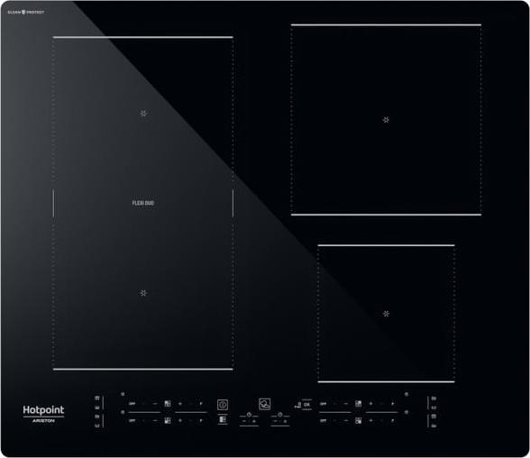 Hotpoint HB 4860C CPNE Black Built-in 59 cm Induction hob 4 Cooker(s)