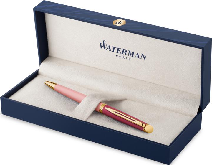 Actual product image Waterman Bullets. Hemisphere Colour Blocking Pink C.C. M Blue Gift Box (Pink, Rose, 1 x)