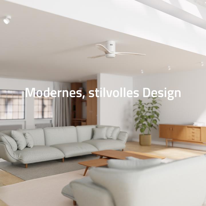 Actual product image Hombli Deckenventilator mit Licht (43 dB)