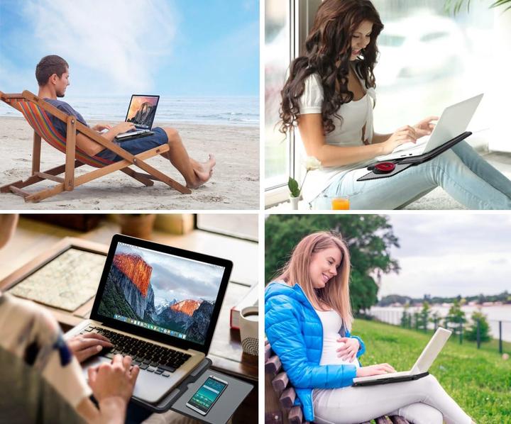 Actual product image Max Smart Laptop lap pad