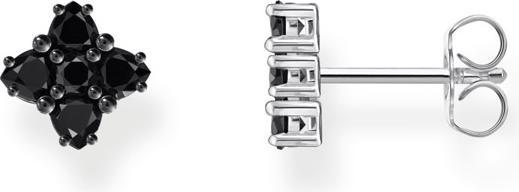 Immagine prodotto Thomas Sabo Orecchini a perno con design a 4 angoli (Annerito, Argento 925)