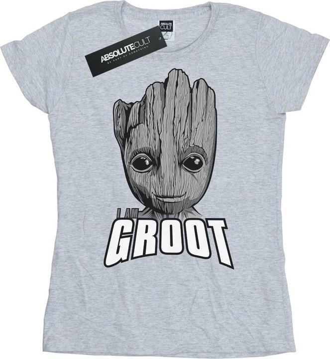 Guardians Of The Galaxy Groot Face TShirt