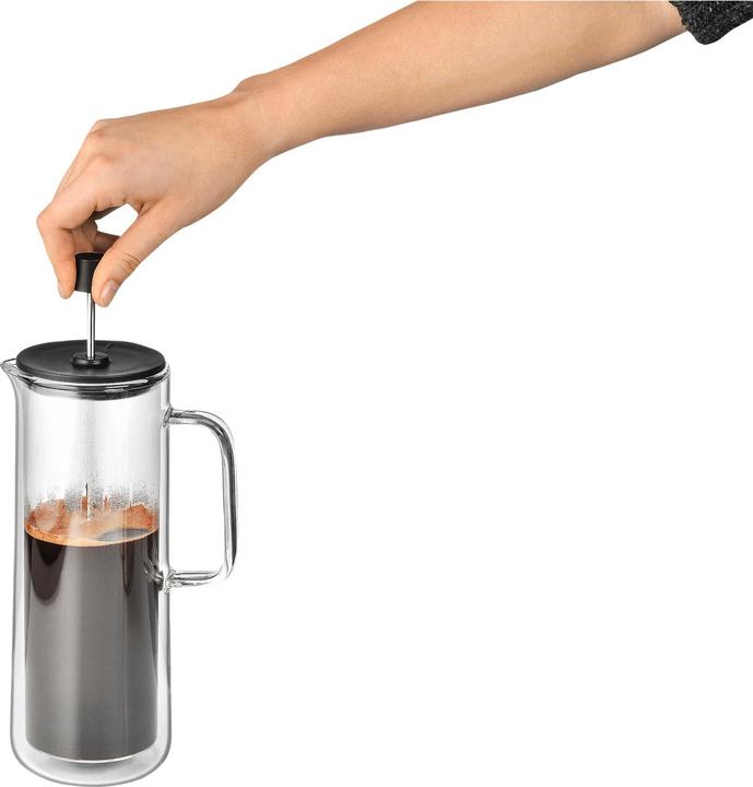 Produktbild WMF Kaffeebereiter doppelwandig French Press 6 Tassen Coffeepress 0,75l CoffeeTime (0.75 l)