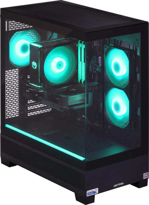 Produktbild Actina 5901443383628 (AMD Ryzen 5 5600X, 32 GB, 1000 GB, Radeon RX 6600)