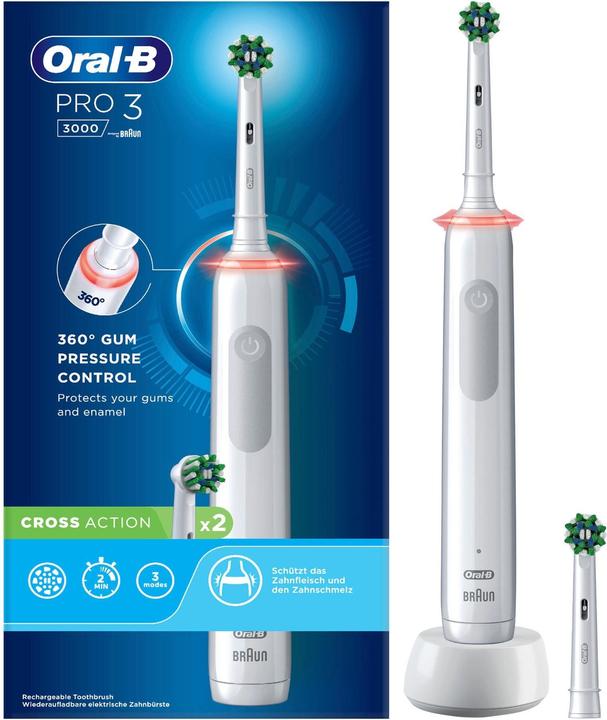 Produktbild Oral-B Pro 3 3000 (Oszillierende Zahnbürste)