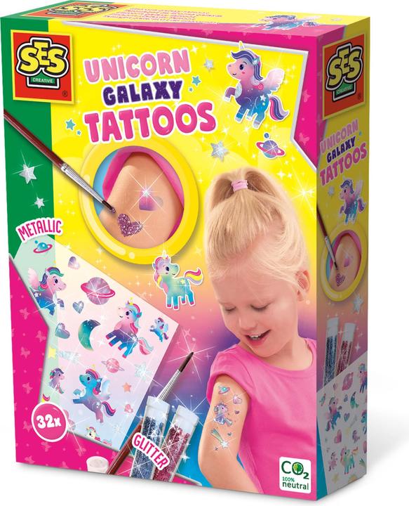 Ses Creative Unicorn Tattoos Galaxy