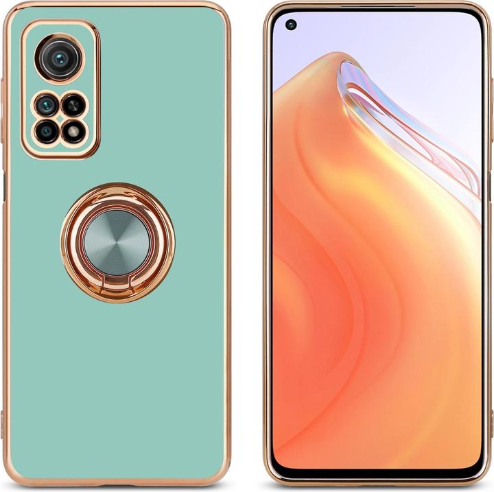Produktbild Cadorabo Hülle für Xiaomi Mi 10T / Mi 10T PRO im TPU mit Kameraschutz und Ring LM089 Style (Xiaomi Mi 10T Pro, Xiaomi Mi 10T)