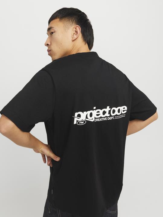Actual product image Jack & Jones Jcounion Back Print Tee Ss Crew Sn (S)