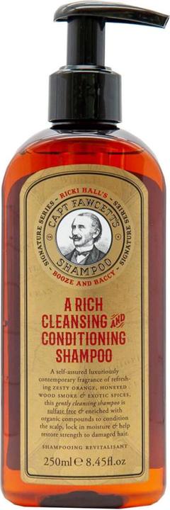Produktbild Captain Fawcett Capt. Fawcett Care - Ricki Hall’s Booze & Baccy Shampoo (250 ml, Flüssiges Shampoo)