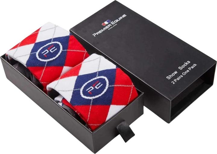 Produktbild Premier Equine 2er-Set dicke Winter-Reitsocken für Kinder (One Size)