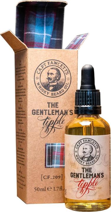 Image du produit Captain Fawcett Huile à barbe au whisky (50 ml)