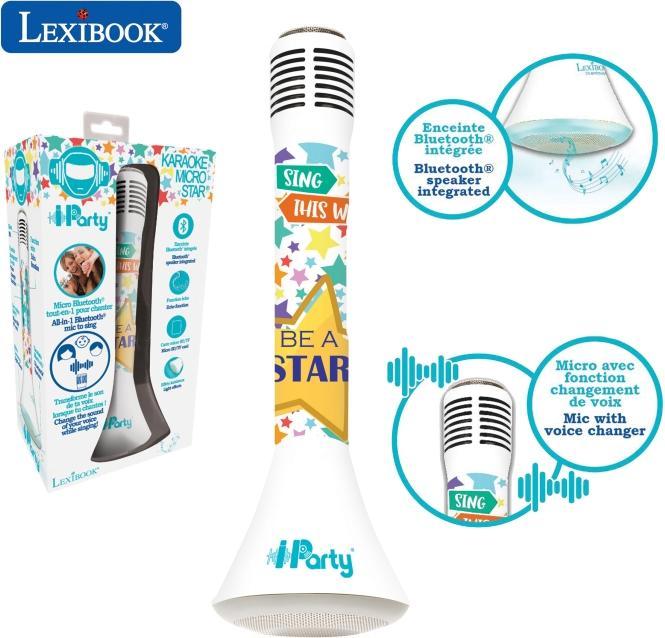 Image du produit Lexibook iParty Karaoké Micro Star