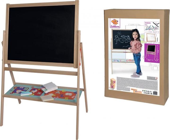 Image du produit Eichhorn Staand Schoolbord met Krijtjes (Tableau de l'école avec les enfants)
