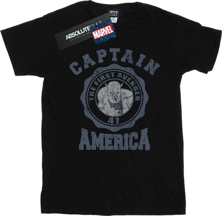Captain America Collegiate TShirt (S)
