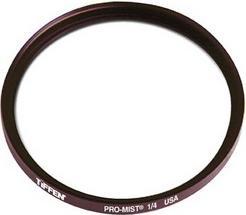 Tiffen 62 MM PRO-MIST 1/4 (62 mm, Filtro nebbia nero, 62 mm)