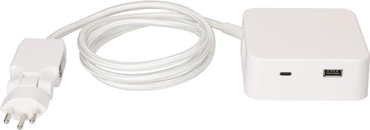 Actual product image Max Hauri maxTEX Cube (3 x, USB-A, USB, USB-C, Type 13, 2 m)