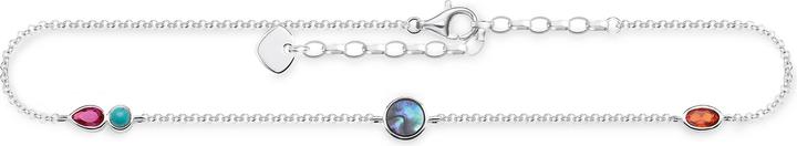 Thomas Sabo Farbige Steine (925er Silber, 22 cm)