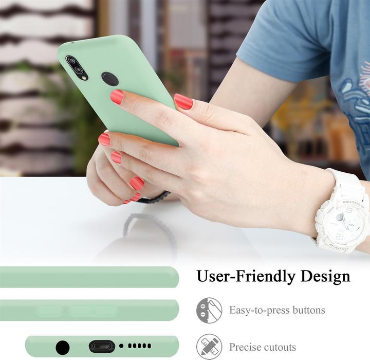 Image du produit Cadorabo TPU Liquid Silicone Case Cover (Huawei Nova 3E, Huawei P20 Lite)