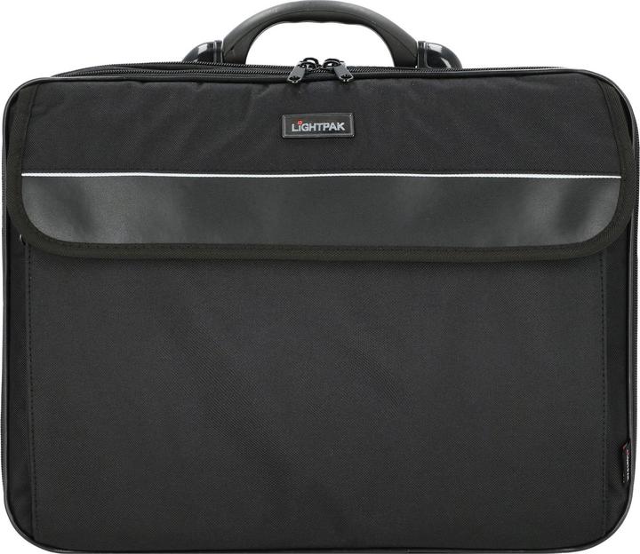 Lightpak Notebook-Tasche Corniche, f. 17 Zoll Laptops, 3 Fächer, Schultergurt (17")