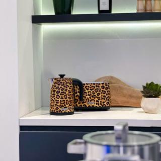 Productafbeelding Bourgini Panther Toaster - Broodrooster - Panterprint (nvt)
