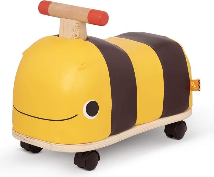 Actual product image B.toys B. Bee Ride-On - Slide Car Bee made of Wood with Wheels