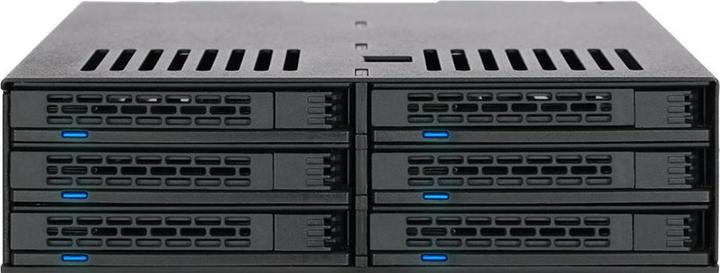 Actual product image Icy Dock ExpressCage MB326SP-B - Enclosure for storage drives with fan - 2.5" (6.4 cm)