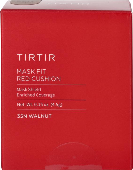 Actual product image TirTir Mini Size Mask Fit Red Cushion Foundation - Full Coverage, Weightless (#35N Walnut)