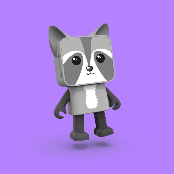 Image du produit Mobility on Board Dancing Animal speaker Raton laveur (4 h, Fonctionnement sur batterie)