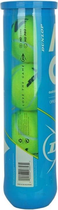 Image du produit Dunlop Teniso kamuoliukai AUSTRALIAN OPEN 4-tube ITF
