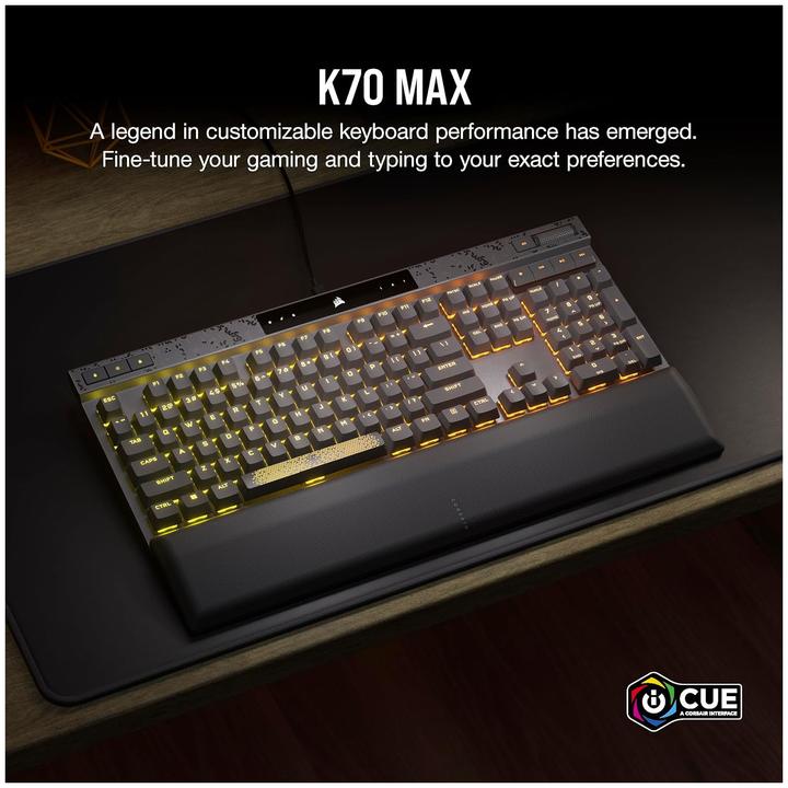 Image du produit Corsair K70 Max (US, Filaire)