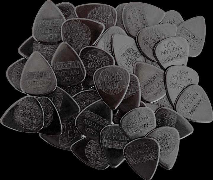 Image du produit Ernie Ball Pics en nylon lourds, paquet de 12 (12 x, 0.97 mm)