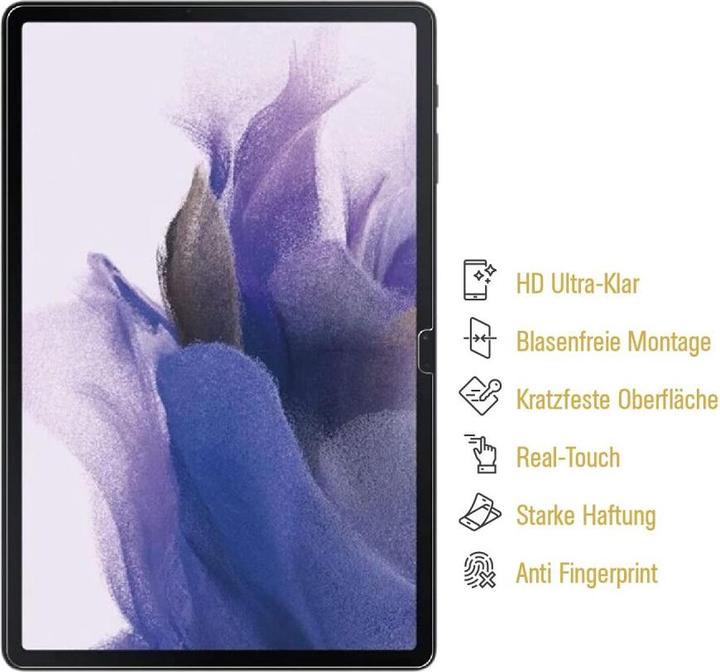 Produktbild Protectorking 3x Panzerfolie Anti-Shock HD Klar (3 Stück, Galaxy Tab S7)