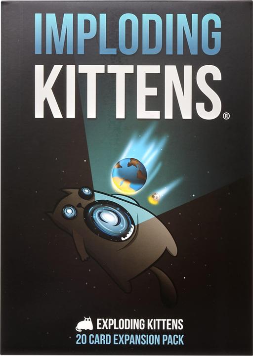 Actual product image Enigma Imploding Kittens - Expansion to Exploding Kittens (English)