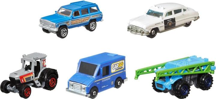 Image du produit Matchbox Set cadeau de voitures-jouets 5 pièces