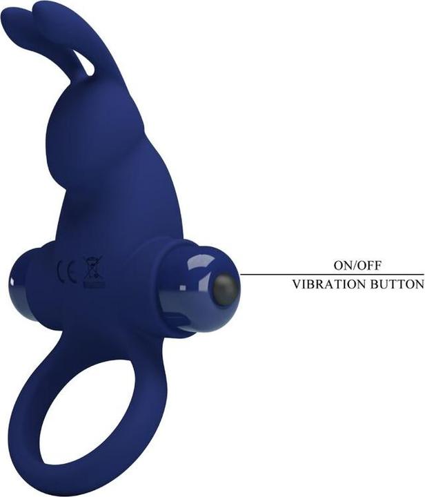 Produktbild Pretty Love Jiro Kaninchenring Mit Vibration Blau