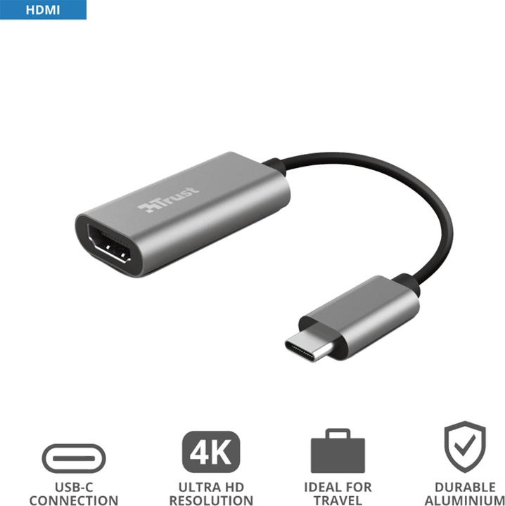 Actual product image Trust Dalyx USB Graphics Adapter (HDMI, 20 cm)