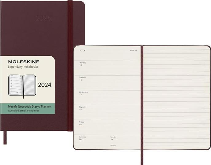 Image du produit Moleskine Classic Planner (A6, Couverture rigide, Anglais)