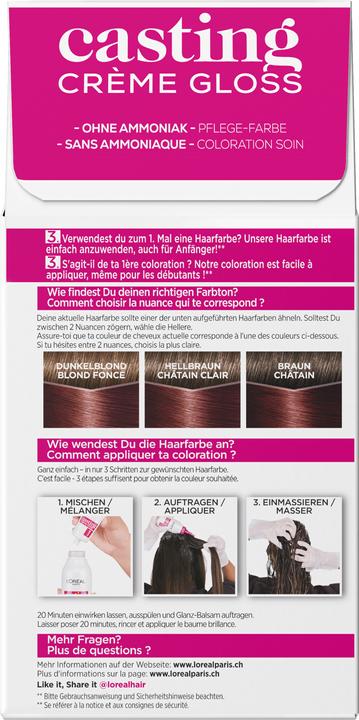 Image du produit L'Oréal Paris Casting Cream Gloss (550 acajou)