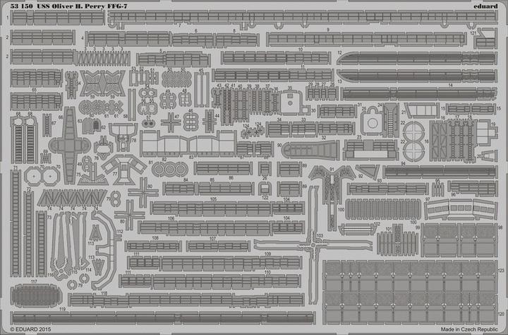 Image du produit Eduard USS Oliver H.Perry FFG-7 for Academy
