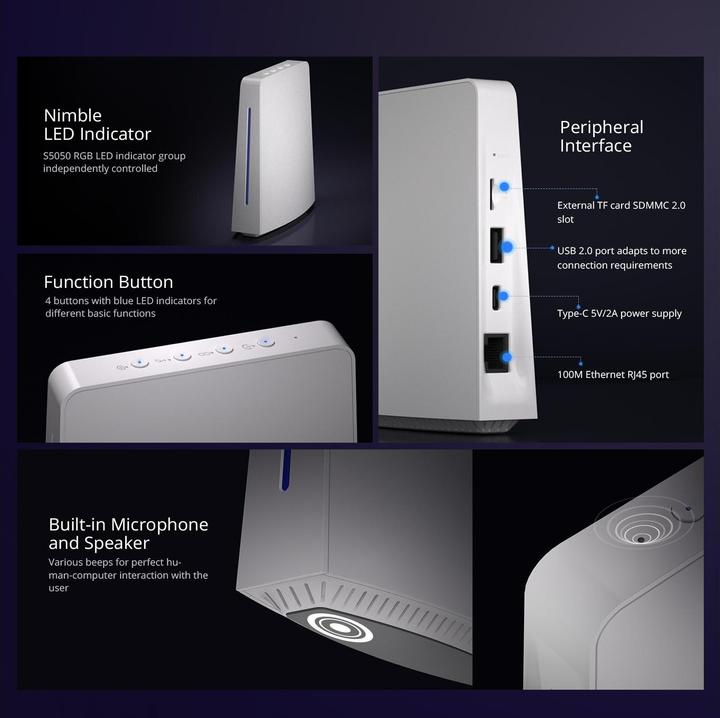 Produktbild Sonoff Wi-Fi, ZigBee iHost Smart Home Hub AIBridge-26, 4GB RAM